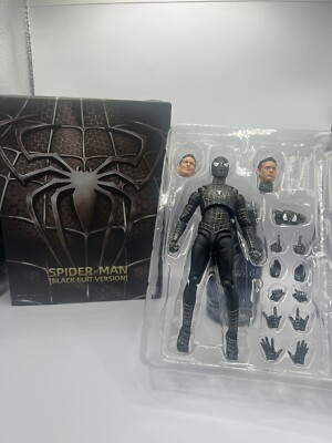 (IN-STOCK) CT Toys Spider-Man 3 Black suit figure Tobey (US SELLER)