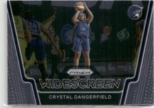 2021-22 Panini Prizm WNBA Widescreen Crystal Dangerfield Minnesota Lynx #2