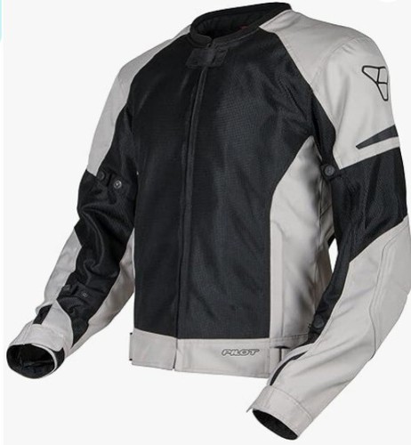 Motorcycle Jacket Mens 3XL Pilot Slate Air V2 CE Approved Armor 3M Reflective - Picture 2 of 10