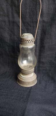 Antique Brass Skaters Oil Lantern ICE SKATING LAMP | eBay