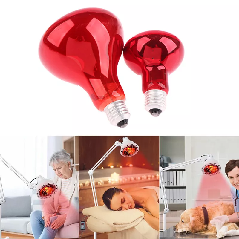 Infrared Red Heat Light Therapy Bulb Lamp Muscle Pain Relief 100 150W BuMA