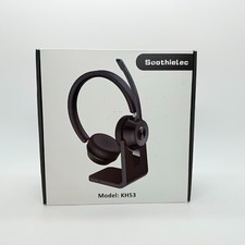Soothielec Bluetooth Wireless Headset Model KH53 Black With Noise Canceling
