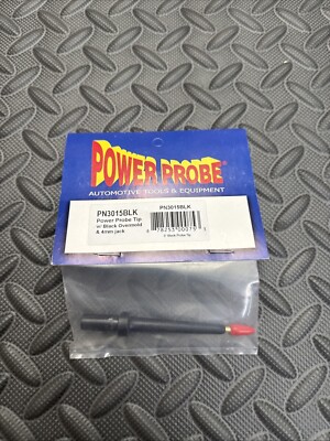 Power Probe 3 III  tip with black overmold PN3015BLK 4mm jack NEW