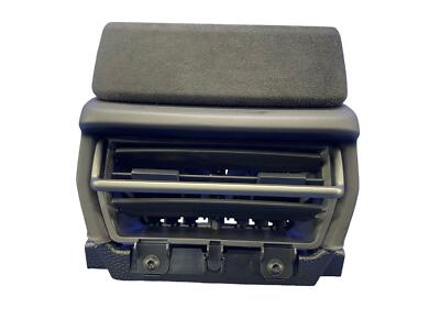 2023 FISKER OCEAN FRONT CENTER CONSOLE AC HEAT HVAC AIR DUCT VENT BLACK W/SUEDE
