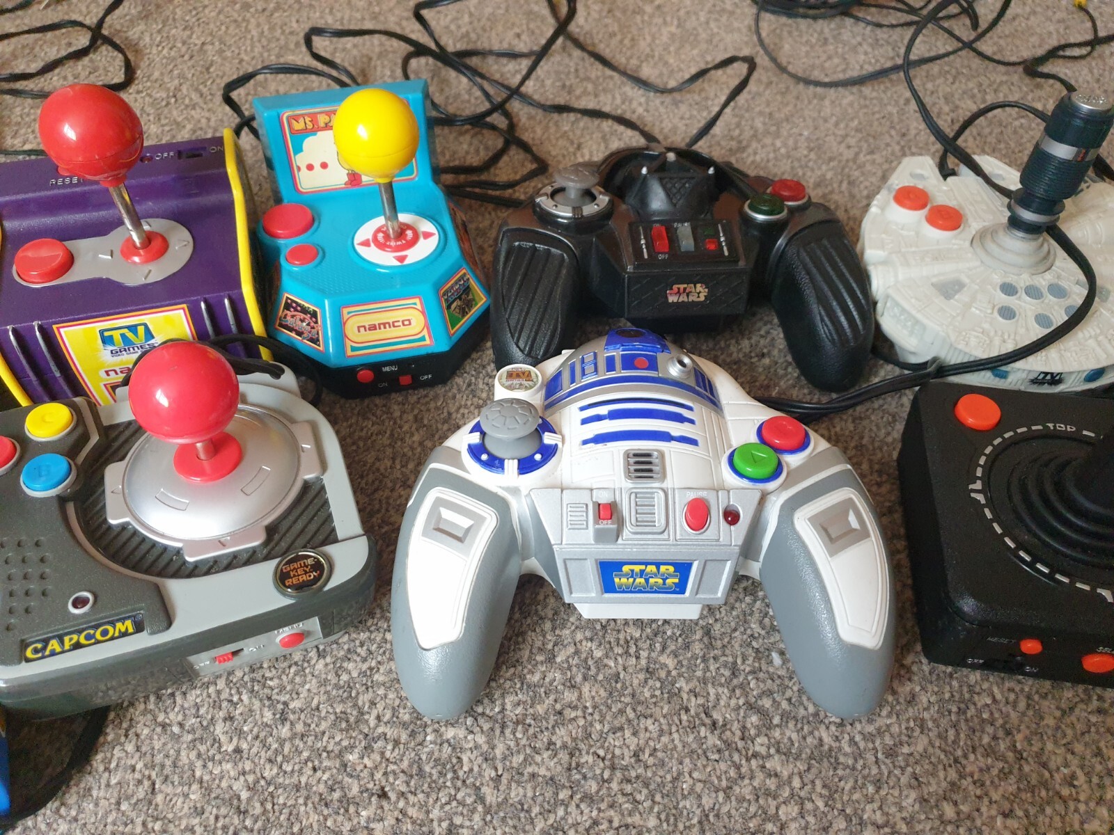 JAKKS PACIFIC NAMCO ARCADE CLASSICS PLUG AND PLAY TV GAMES AND OTHERS