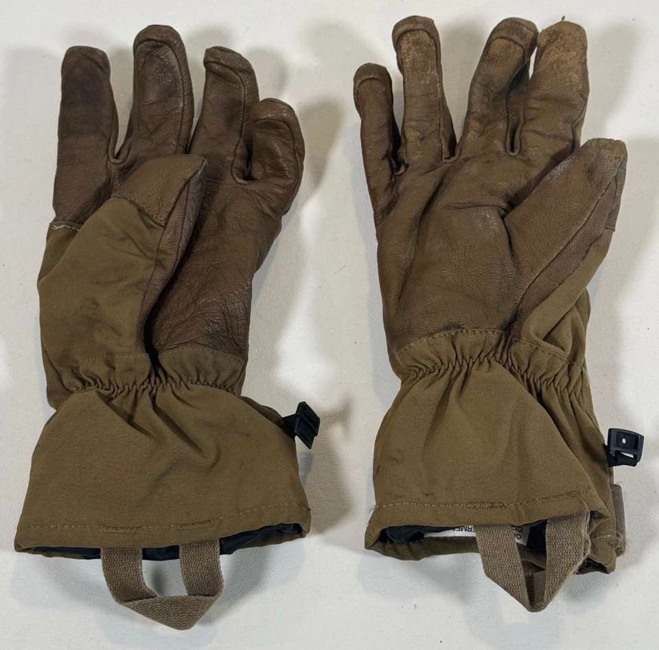 Guantes intermedios para clima frío Outdoor Research USMC marrón coyote medianos Foto 2 de 3