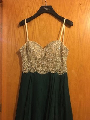 Dave and Johnny Green Prom Dress Size 5/6. Free Shipping. Comes In Garment  Bag. | eBay