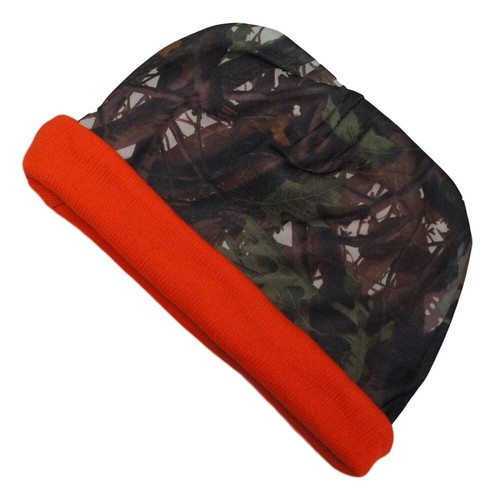 Hunting Camo Reversible Knit Beanie Cap 