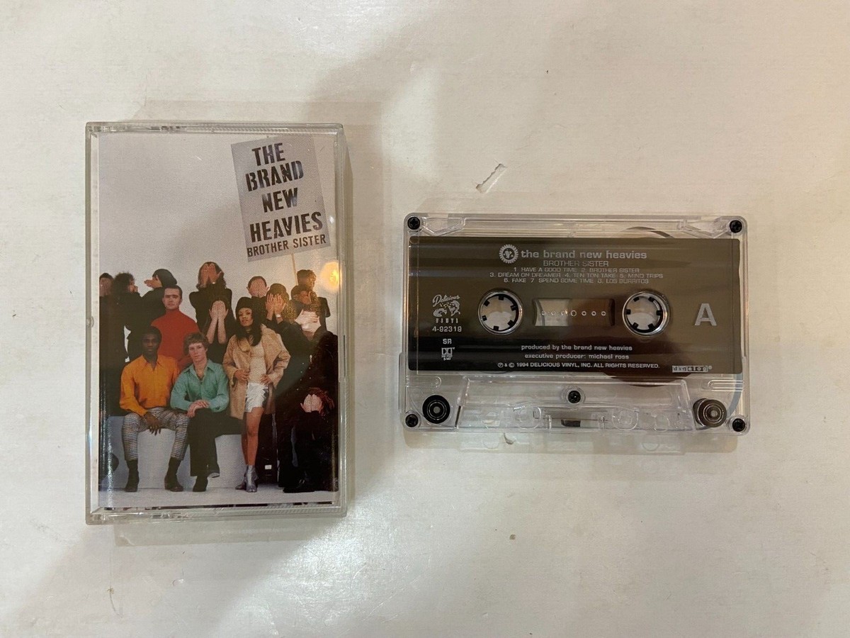 The Brand New Heavies–Brother Sister Cassette-Delicious Vinyl-4