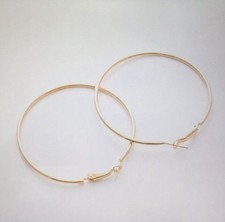 Big Gold Hoop Earrings For Women 30mm