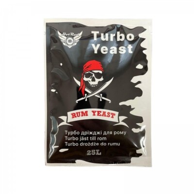 3 pcs Hot Rod Rum turbo yeast for 25 l (71 g) rum