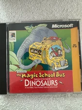 The Magic School Bus Explores in the Age of Dinosaurs  Microsoft PC CD-ROM