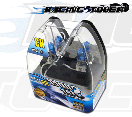 Bombillas HID brillantes blancas de xenón H3 12V 100w - Imagen 2 de 2