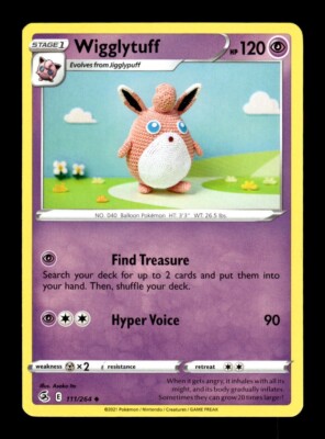 Pokemon Fusion Strike WIGGLYPUFF 111/264