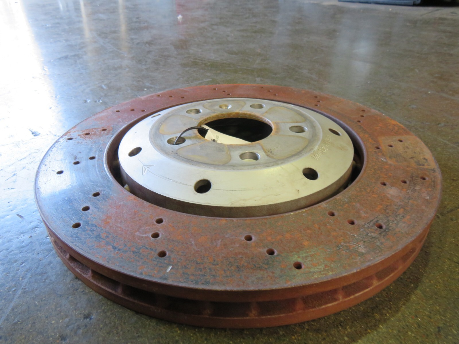 Lamborghini Gallardo, Spyder, RH, Rear Brake Rotor, Used, P/N 400615602C
