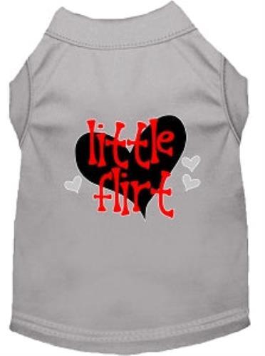 Little Flirt Screen Print Pet Puppy Cat Dog Shirt - Zdjęcie 9 z 26