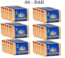 CLEOPATRA Creme ET Parfum Soap  X 36 skin soft, smooth and supple 120g