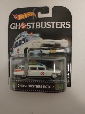 Hot Wheels Retro Entertainment Ghostbusters Ecto-1 Die-Cast Car