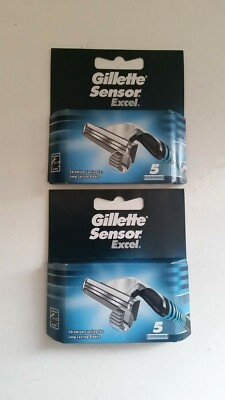 GILLETTE SENSOR EXCEL (10ER PACK) RASIERKLINGEN (KOSTENLOSE LIEFERUNG)