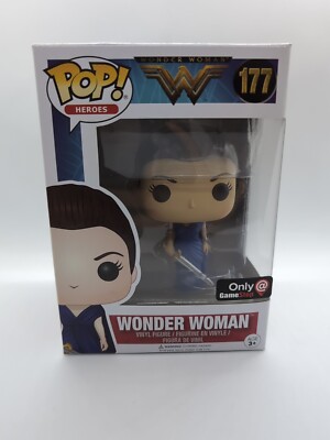 ファンコ funko pop pop! ワンダーウーマン ブルードレス版 DC Funko POP! Movies Wonder Woman Vinyl Figure (Blue Dress