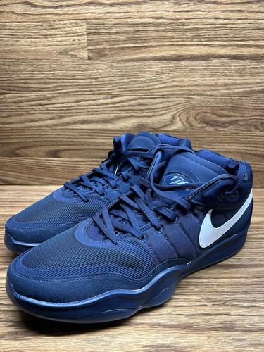 NIKE ZOOM GT HUSTLE 2 TB NAVY BLUE MENS BASKETBALL SHOES DX9190-401 (SIZE 15)