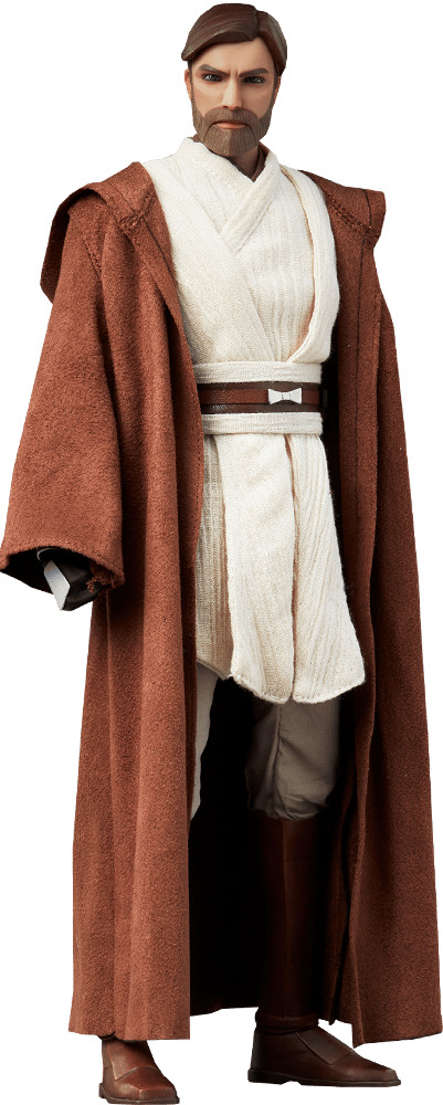 Star Wars The Clone Wars Animated Obi-Wan Kenobi Sixth Figure Sideshow