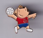 RARE PINS PIN'S .. OLYMPIQUE OLYMPIC BARCELONA 1992 COBI TEAM HANDBALL ~24