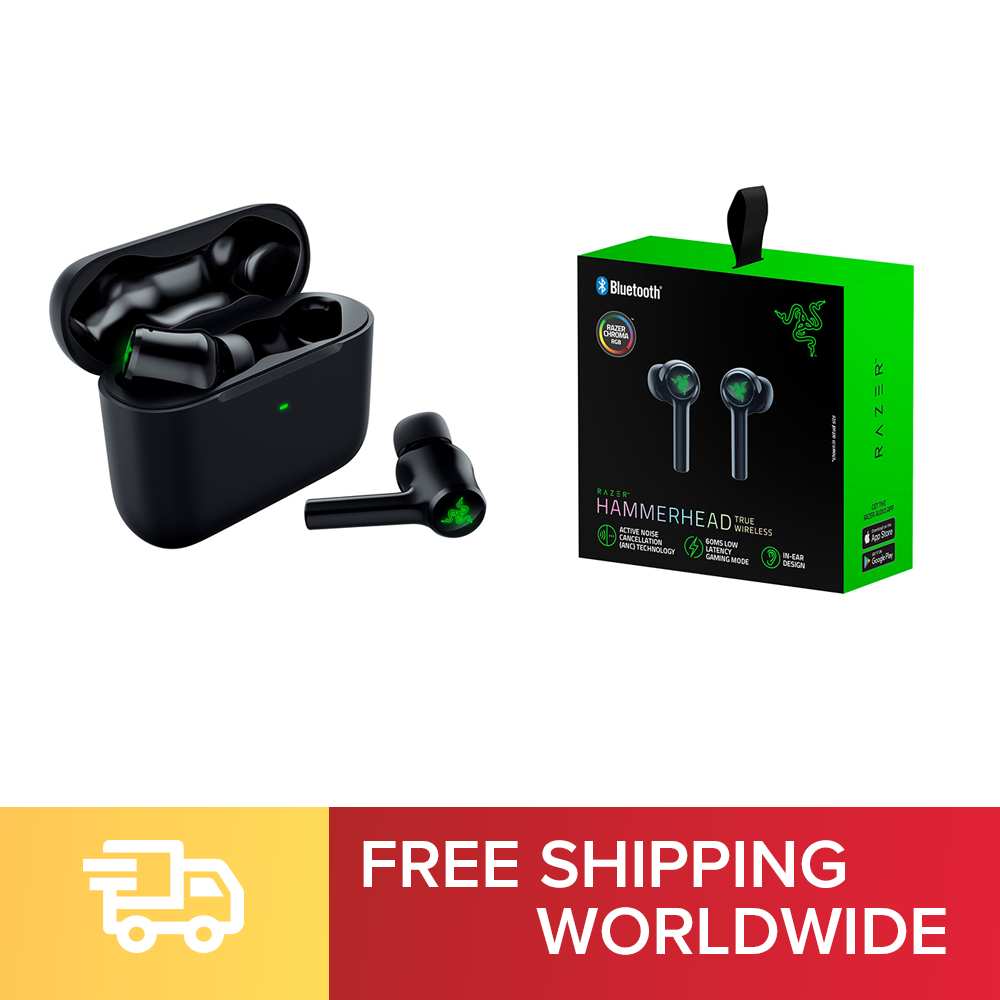 Razer Hammerhead True Wireless-2nd Gen Earphone with Chroma Razer Hammerhead True Wireless-2nd Gen Earphone with Chroma