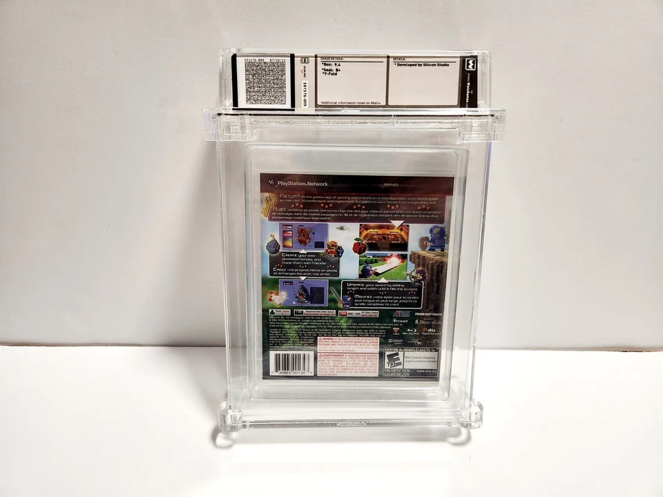 3D 点游戏英雄(索尼 PlayStation 3)PS3 WATA PSA 9.4 全新未拆封 — 第 2/4 张图片