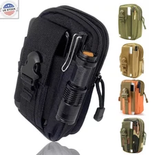 Tactical Belt Pack Bag Cell Phone Case Waist Molle Pouch EDC Tool Pouch Holster