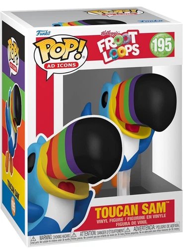 Funko Pop Ad Icons Kellogg's - Toucan Sam #195 - In Pop Protector