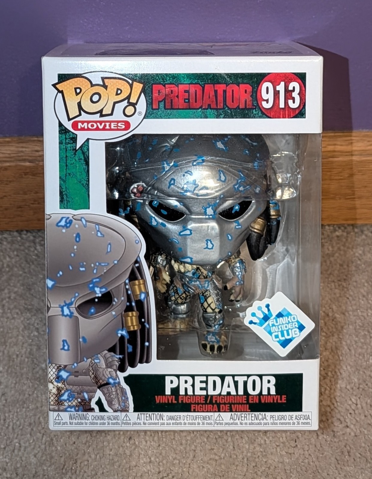 Funko Pop! Movies: Predator #913 Insider Club Vinyl Figure NEW