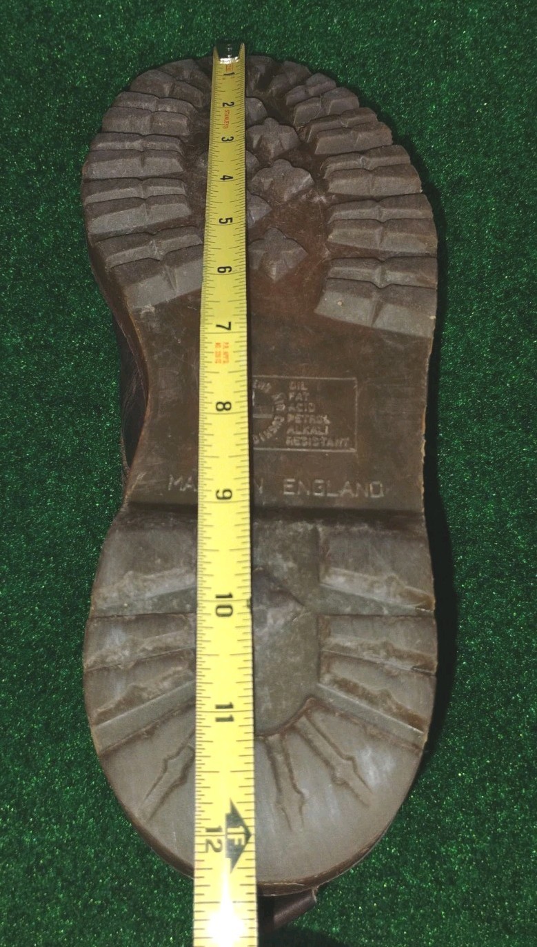 VINTAGE DR. DOC MARTENS Y2K 1990'S LACE UP MEN'S ANKLE BOOTS 10M ENGLAND thumbnail 12