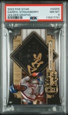 2022 TOPPS FIVE STAR GOLDEN GRAPHS #GGDS DARRYL STRAWBERRY 13/40 PSA 8