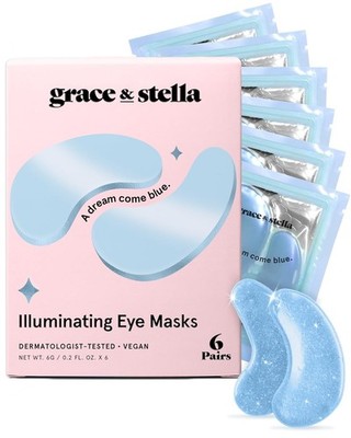 Under Eye Mask Reduce Dark Circles, Wrinkles, Gel Under Eye Patches, Vegan ...
