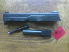 FN FNS-40C COMPLETE SLIDE BARREL RECOIL SPRING USA 40S&W MATTE BLACK VERY GOOD