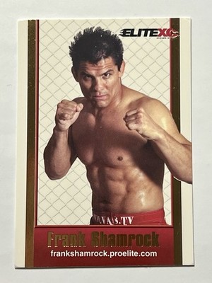2008 ProElite EliteXC Frank Shamrock RC #NNO 1st MMA Card