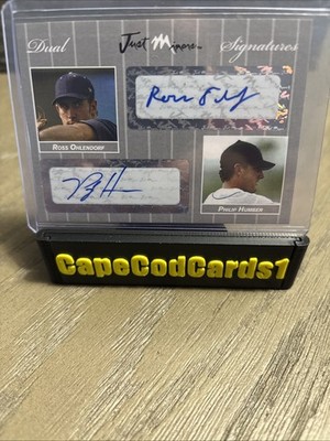 ROSS OHLENDORF PHILIP HUMBER 2007 JUST MINORS DUAL AUTO 25/25 Q6737