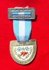 FALKLAND MALVINAS WAR MEDAL 1982 UNION EX COMBATIENTES ISLAS MUNICIPIO DE TIGRE