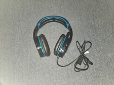 SADES SA-708GT Stereo Gaming Headset w/ Mic 3.5mm Wired Black/Blue