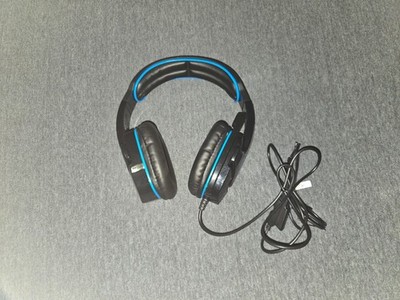 SADES SA-708GT Stereo Gaming Headset w/ Mic 3.5mm Wired Black/Blue