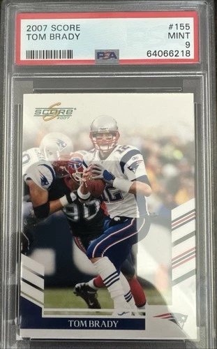 2007 Score Tom Brady #155 PSA 9