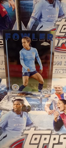 2024-25 Topps Chrome UEFA Women's Champions League Mary Fowler Manchester City
