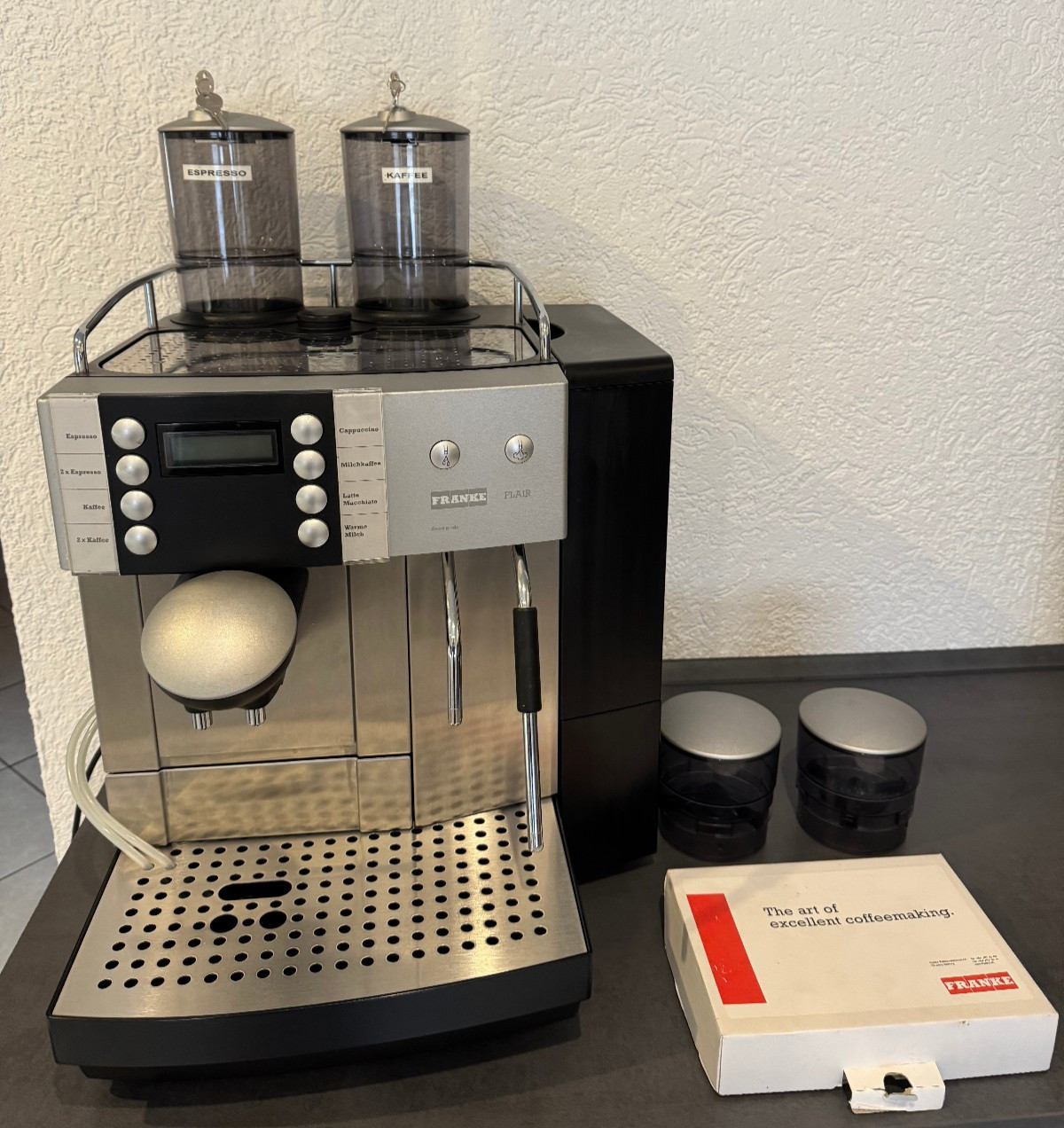 Franke Flair Kaffeevollautomat Gastro Kiosk Bäckerei/Jura X9,gründlich revidiert