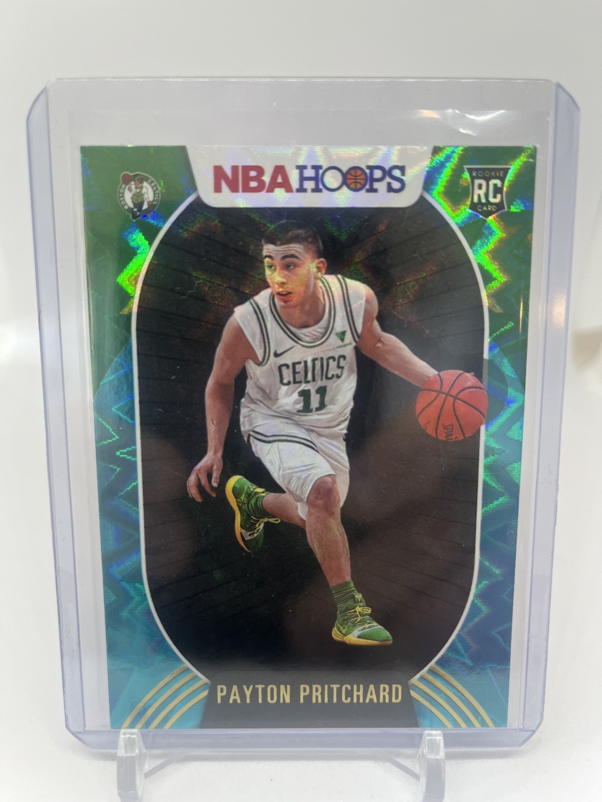 Payton Pritchard  RC ▪ 2020-21 NBA Hoops  TEAL Explosion #204   Rookie   Celtics