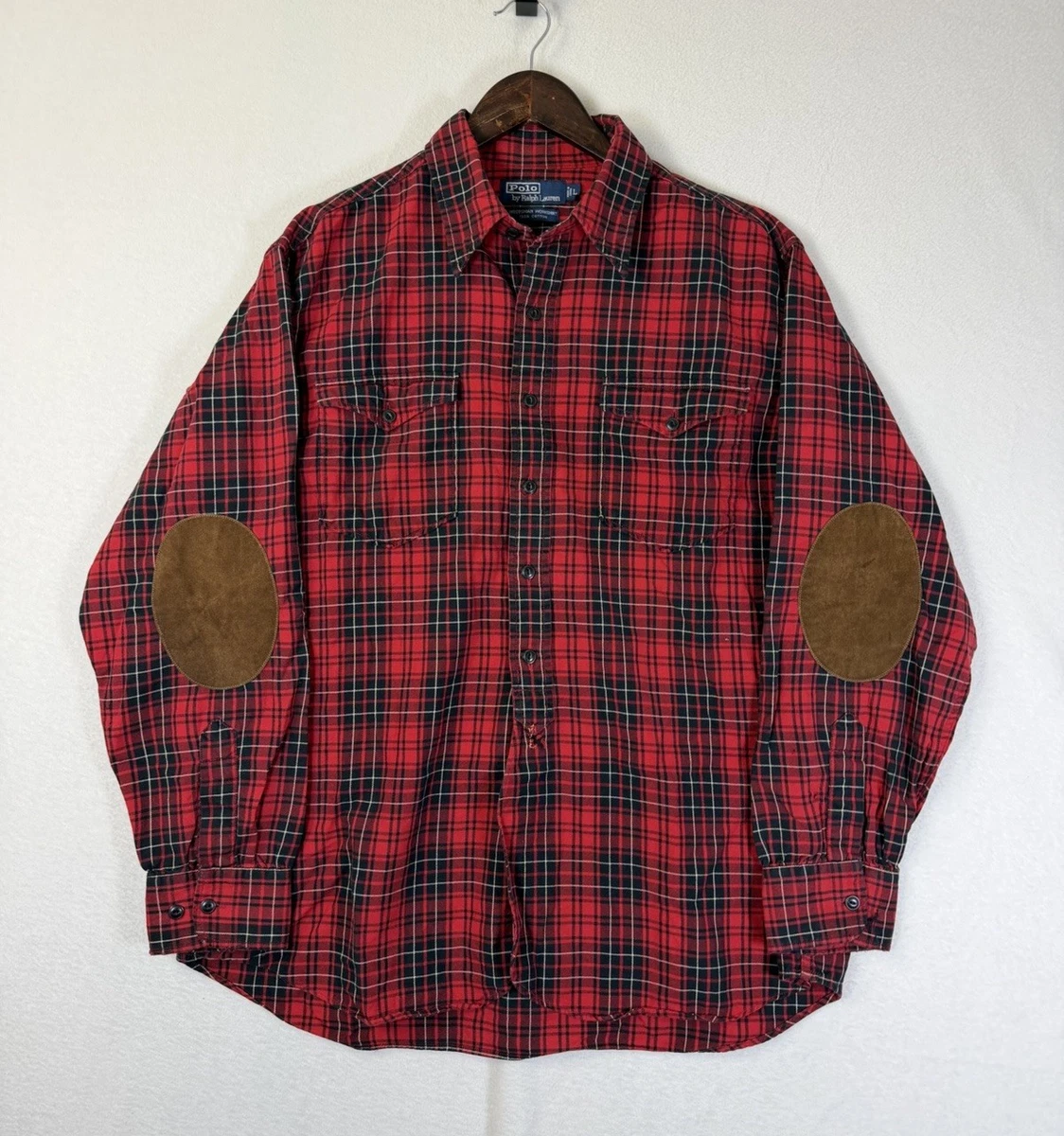 Polo Ralph Lauren Flannel Casual Button-Down Shirts for Men for