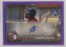 2024 Topps Pro Debut Purple Foil Auto 212/299 Welbyn Francisca #PD-98 Auto 4z8