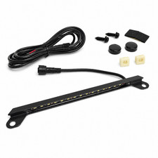 Universal Fit 15 Smd Led License Plate Light Bolt On Black Slim Waterproof 6000k Universal Fit 15 Smd Led License Plate Light Bolt On Black Slim Waterproof 6000k