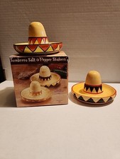 Sombrero salt and pepper shakers By Giftco,inc