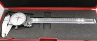 Starrett 3202-8" Dial Caliper, Hardened Stainless Steel, 0-6"